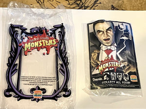 Dracula figure (open bag) - Burger King Kids Club Universal Studios Monsters (1997)