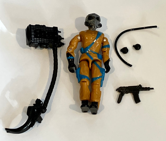 GI JOE : 3.75" Vintage G.I. Joe Cobra Frag Viper v1 Action Figure 1989 Hasbro