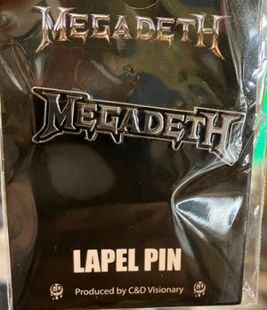 Enamel Pin: MEGADETH Logo