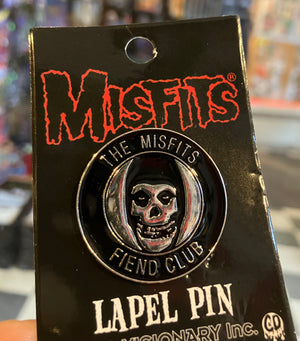Enamel Pin: Misfits - Fiend Club/Crimson Ghost