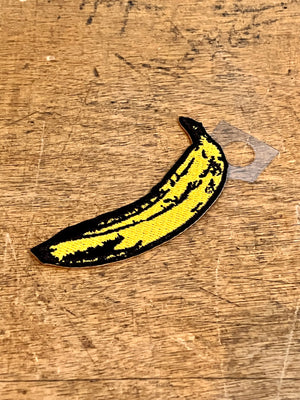 Embroidered Patch : Banana - Pop Art Style