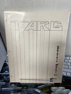TARG Operator's Manual 1.1