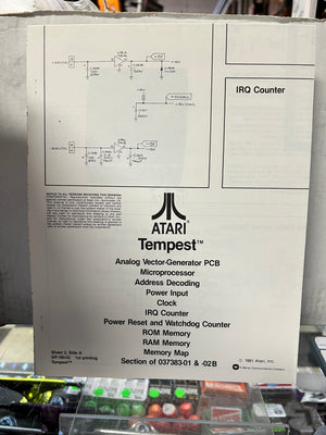 Tempest Arcade Manuals Bundle