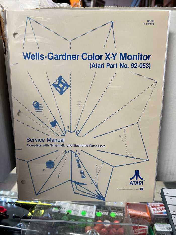 Wells-Gardner Color X-Y Monitor Service Manual (1st Printing)
