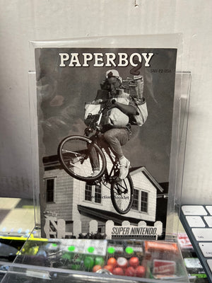 Paperboy 2 Super Nintendo Instruction Booklet