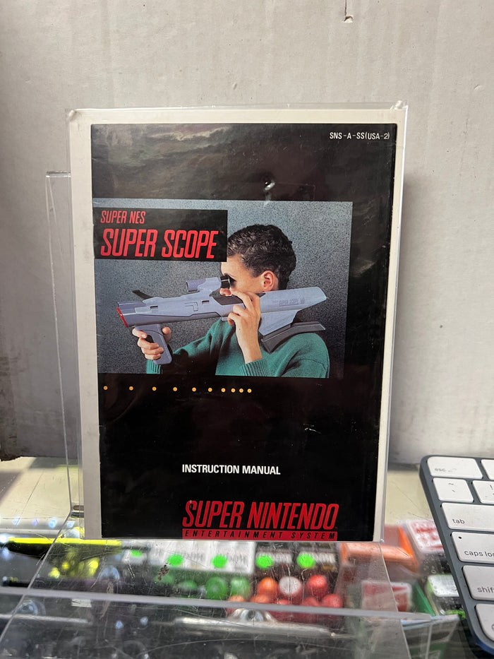 Super NES Super Scope Instruction Booklet