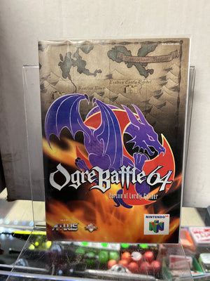 Ogre Battle 64 Instruction Booklet