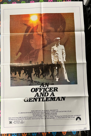 Poster: AN OFFICER AND A GENTLEMAN Vintage Movie Poster (One-Sheet) (Folded)