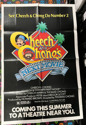Poster: CHEECH AND CHONG'S NEXT MOVIE Vintage Movie Poster (One-Sheet) (Folded)