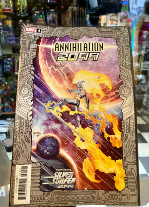 ANNIHILATION 2099 #4 KEN LASHLEY 2099 FRAME VARIANT