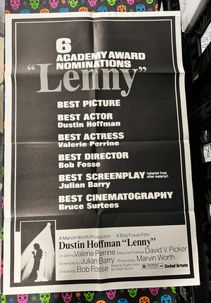 LENNY Vintage Movie Poster One-Sheet (Folded)