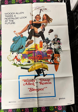 SLEEPER Vintage Movie Poster One-Sheet (Folded)