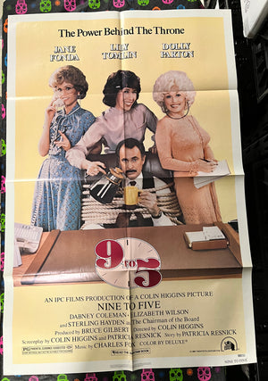 9 TO 5 Vintage Movie Poster One-Sheet (Folded)