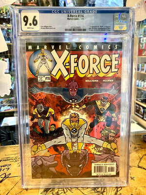 X-Force #116 CGC 9.6 Graded (1st app. New Team Characters/Deaths)