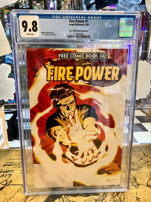 FIre Power #1 by Robert Kirkman & Chris Samnee FCBD CGC Graded 9.8