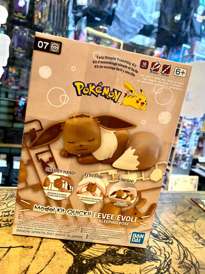 Pokemon Eevee (Sleeping Pose) 07 Quick Model Kit