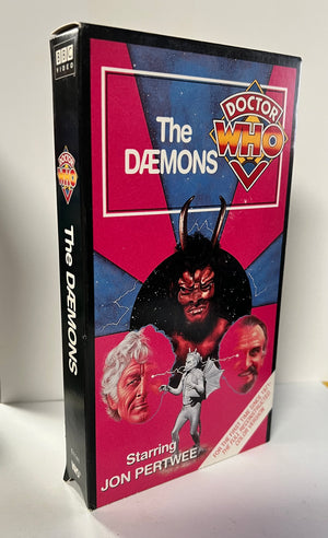 Doctor Who The Daemons VHS