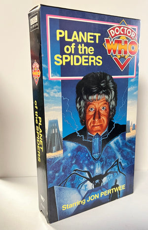 Doctor Who Planet of the Spiders VHS