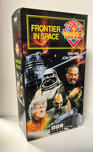 Doctor Who Frontier in Space  VHS (2 Tape)