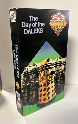 Doctor Who The Day of the Daleks VHS