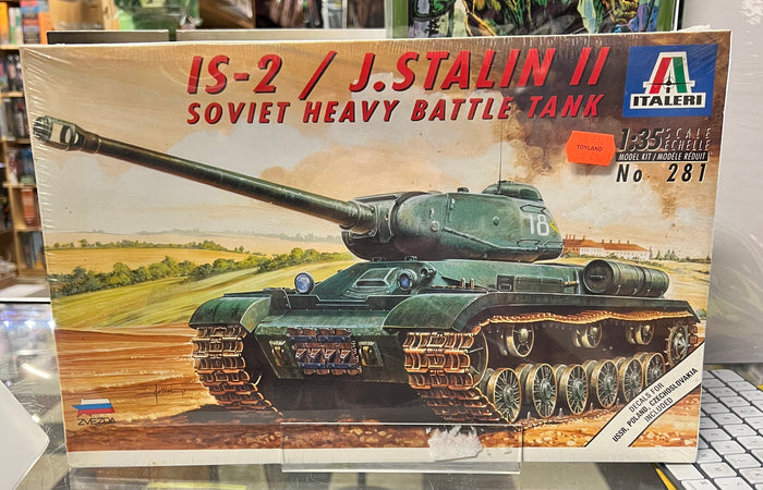 ITALERI IS-2 / J. Stalin II Soviet Tank Model Kit (1:35 scale) – Fun ...