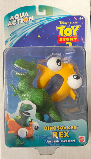 Toy Story 2 (2000 Mattel) Dinosoaker Rex Figure