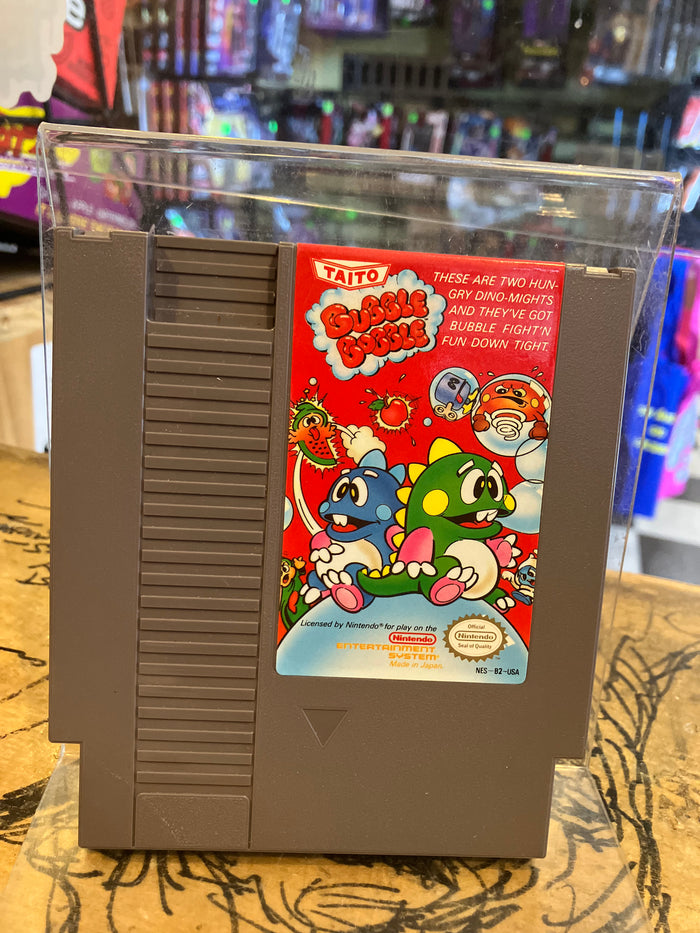 NES: BUBBLE BOBBLE (Loose / Tested / Cleaned)