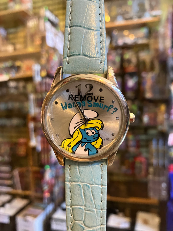 Watch: Smurfette 2008 Smurfs 50th Anniversary Avon Watch