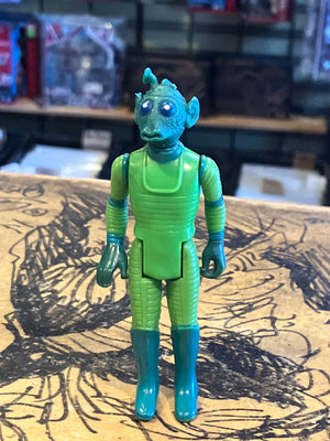 Vintage Kenner Star Wars 1978 Greedo (Head Damage)