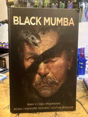 Black Mumba (Signed & Sketched by Ram V (Kickstarter) Dev Pramanik) Hardcover HC