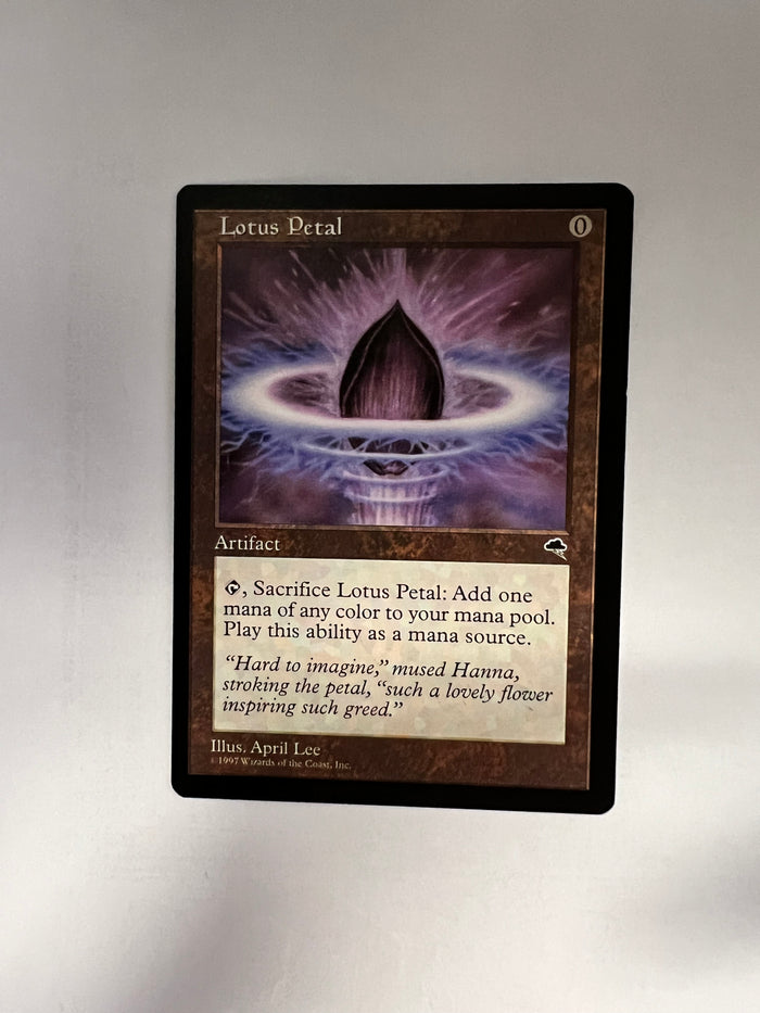 MTG Lotus Petal (Heavily Played)