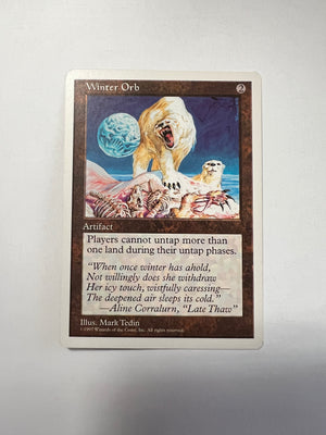 mtg orb cards MTG Winter Orb (Heavily Played) – Fun Box Monster Emporium