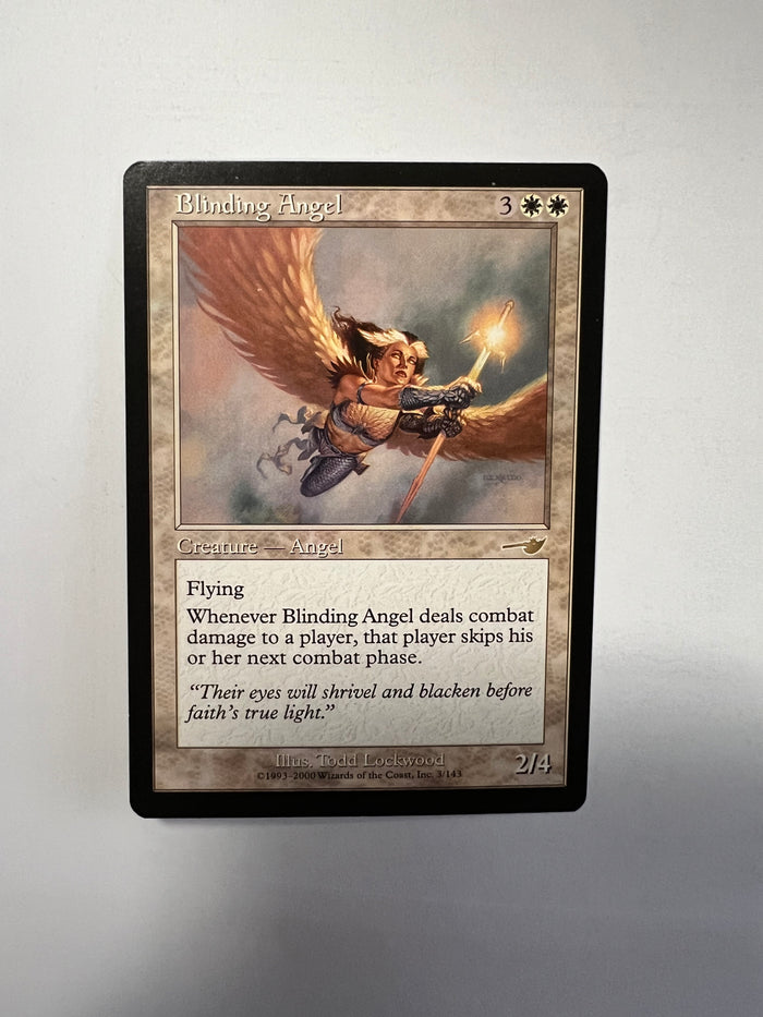 MTG Blinding Angel (Heavily Played)