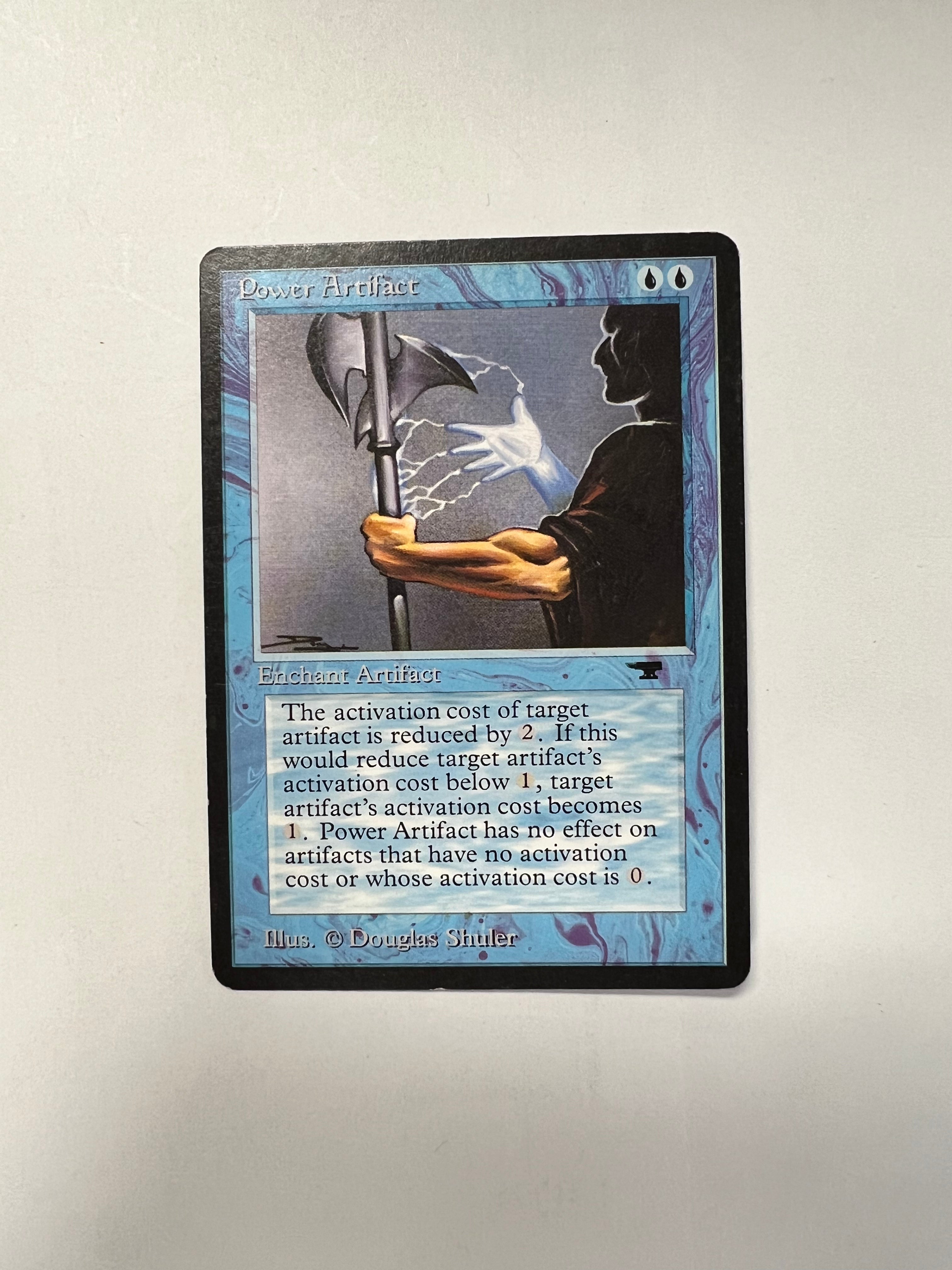 MTG Power Artifact (heavily played) – Fun Box Monster Emporium