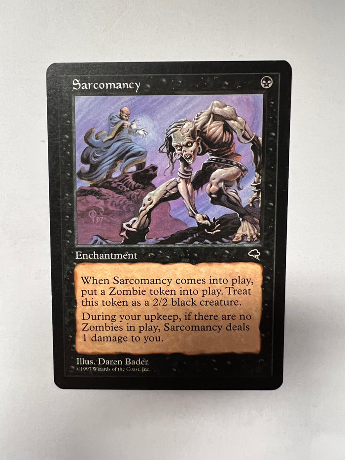 MTG Sarcomancy (heavily Played)