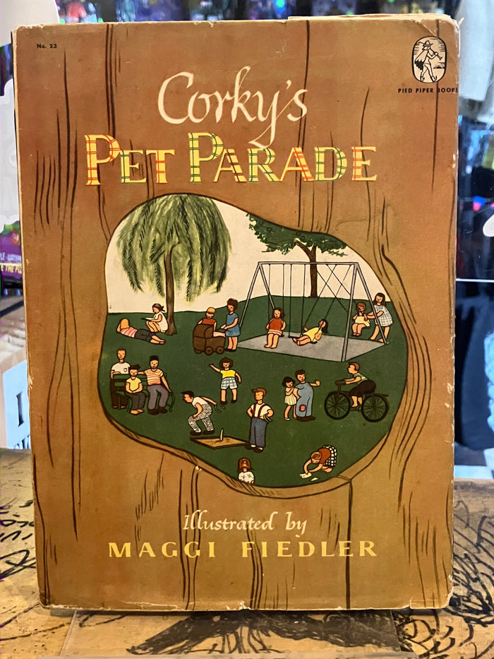 Corky's Pet Parade (1946 Antique Vintage Children's Book)
