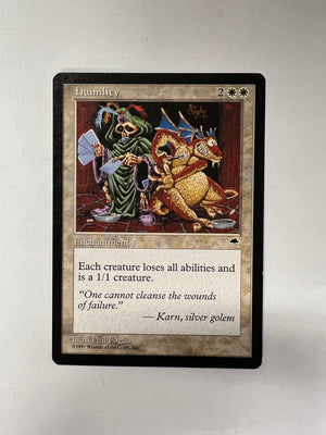 heavily played mtg cards MTG Humility (heavily Played) – Fun Box Monster Emporium
