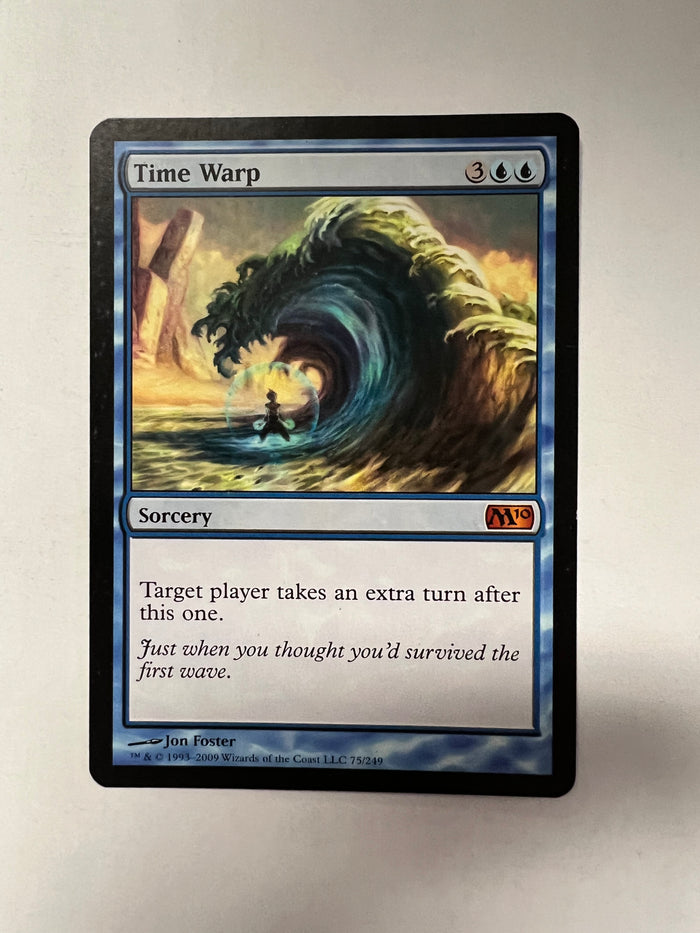 MTG Time Warp (Heavily Played)