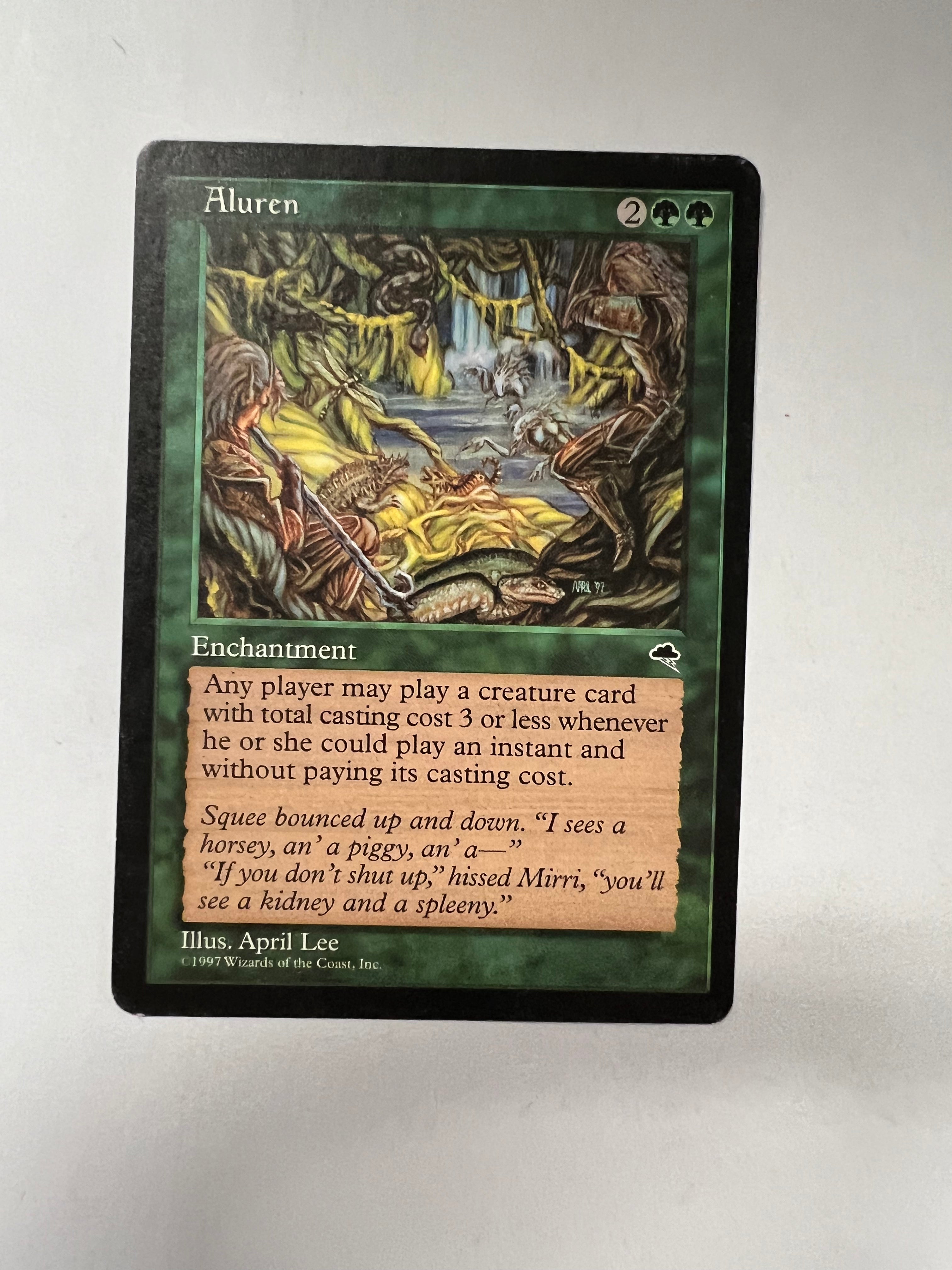 MTG selling Aluren