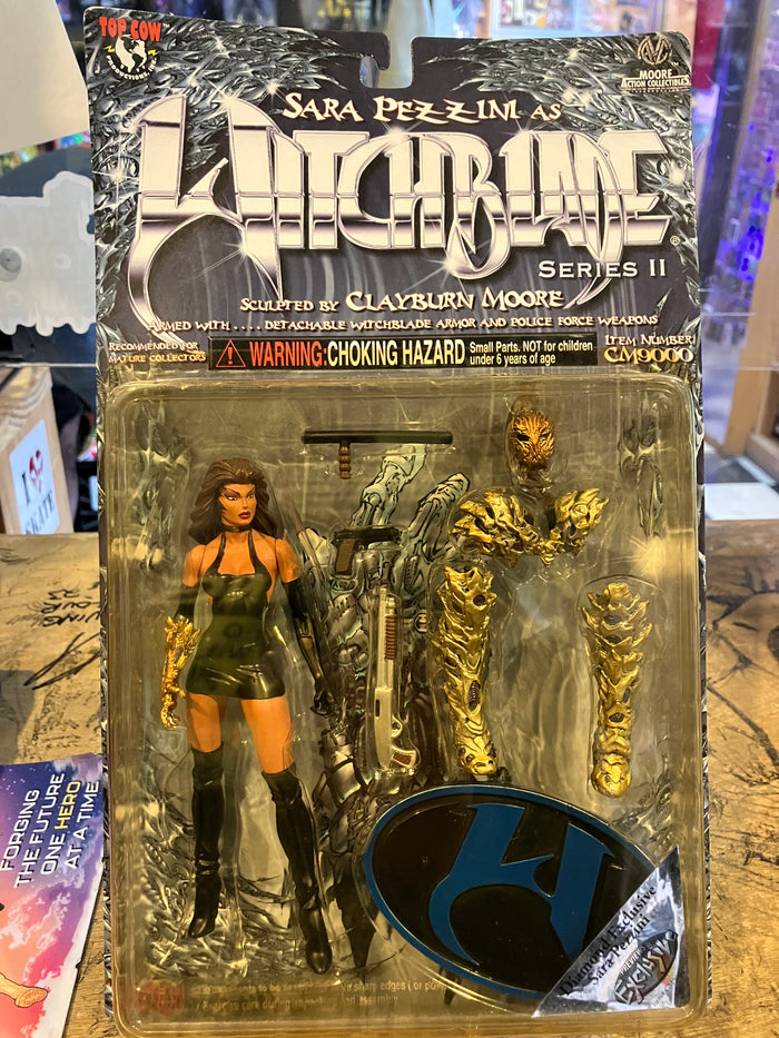 Witchblade Sara Pezzini Action Figure Series 2 Clayburn Moore 1999 Diamond Exclusive