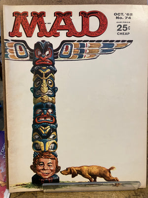 Mad Magazine (1952 EC) #74 (Oct. 1962)(FN+)