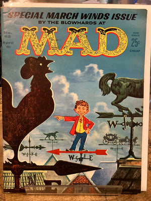 Mad Magazine (1952 EC) #62 (April 1961)