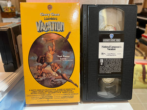 National Lampoon's Vacation  : VHS (Used) Yellow Box Warner Home Video Release