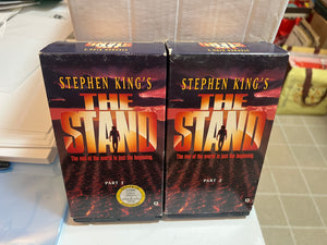 Stephen King's The Stand VHS : 4 Tapes (Parts I & II)