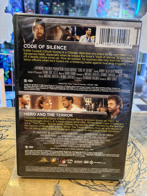 DVD: Code Of Silence / Hero And The Terror (Chuck Norris)