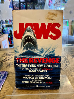 JAWS: The Revenge by Hank Searls (1987)(Paperback NOVEL)