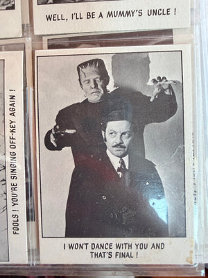 You’ll Die Laughing 1973 Trading Card Series #107