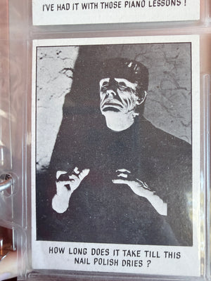 You’ll Die Laughing 1973 Trading Card Series #117