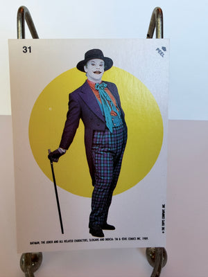 Batman Movie Cards (1989 Topps) #31 Sticker