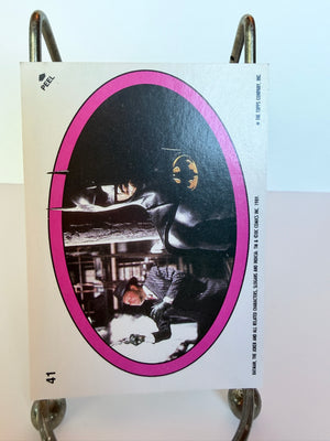 Batman Movie Cards (1989 Topps) #41 Sticker